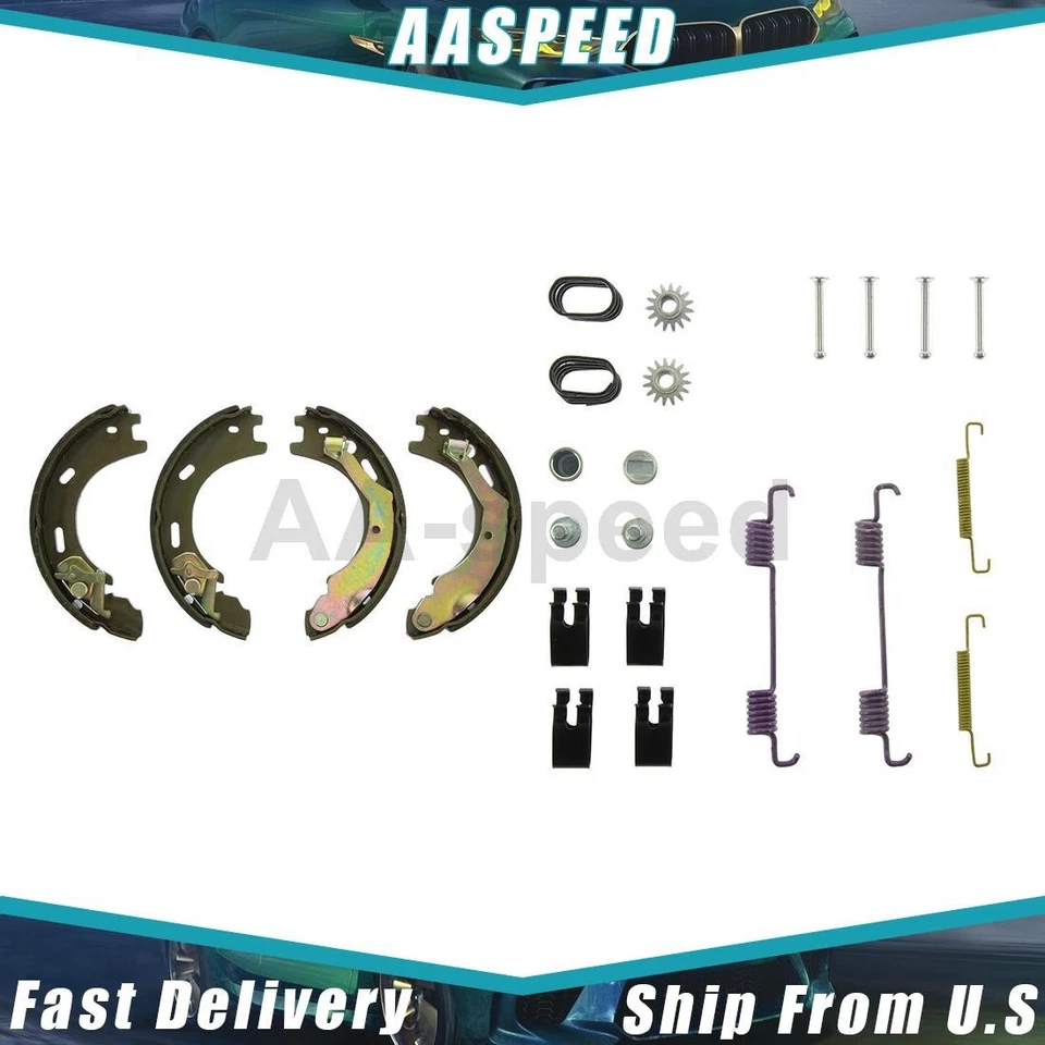 Rear Parking Brake Shoe and Hardware For Land Rover Range Rover Sport 2005 2008 - Изображение 1 из 4