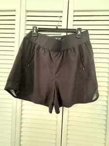 Pantaloncini corti sportivi da allenamento Tek Gear neri tasche elastico in vita taglia XL - Foto 1 di 3