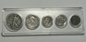 1918 US 5 COIN YEAR SET - Picture 1 of 5