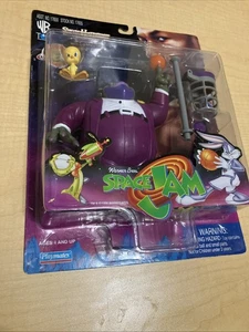 Playmates WB 1996 Space Jam Swackhammer & Tweety Bird Collectible Set - NIB! - Bild 1 von 14