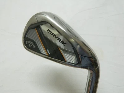 New Callaway Mavrik Max Single 6 iron KBS Max 80 Regular Flex Steel Shaft - Image 1 of 4