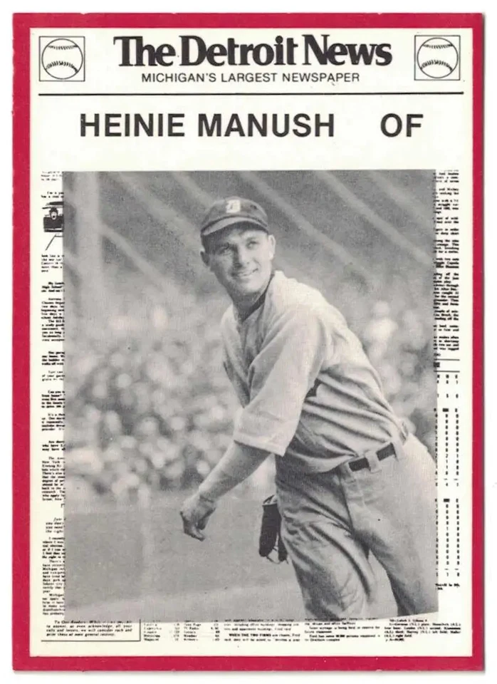 1981 Detroit News Tigers Red Border Pick & Choose - NM/M -Discounts - READ - Image 1 of 1