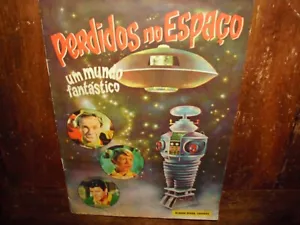 VINTAGE LOST IN SPACE STICKER ALBUM COMPLETE INCREDIBLY RARE SPANISH VF 1965 - Picture 1 of 24