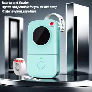 Phomemo D30 Etichettatrice con Nastro Bluetooth Piccola Stampante Etichette - Verde - Foto 1 di 25