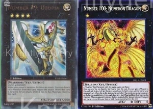 Yugioh Yuma Tsukumo Complete Deck - Number 39: Utopia - Numeron -  43 Cards NM - Picture 1 of 1