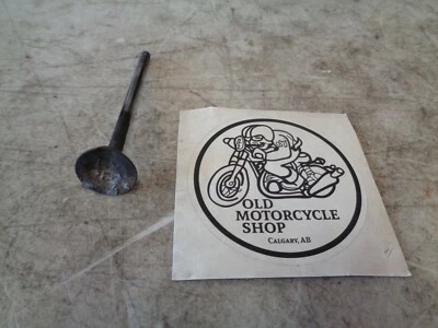 1985 - 1987 SUZUKI DR100 ENGINE CYLINDER HEAD EXHAUST VALVE OEM# 12912-05230 — 第 1/4 张图片