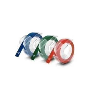 x 5 Dymo Emb Tape 9mmX3m Asst Pk3 / 1741671 / - Picture 1 of 1