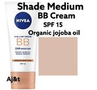 Nivea  5 in 1 DAY BB  CREAM  moisturizing  SPF 15 Shade Medium 50 ml  