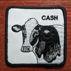 Cash Cow 2.75x2.75" Trucker Hat Patch Embroidered Sew On Patch