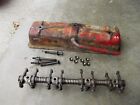 Massey Harris 44 tractor engine motor rocker arm & valve cover & nuts & bolts