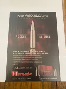 2010 Hornady Superperformance Ammunition Rocket Science ad - Picture 1 of 1