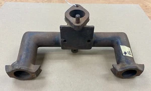 1928-1932 Unknown Brand Cast Iron Intake Manifold Banger 4 Cylinder - Picture 1 of 9