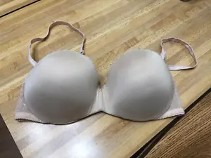 Reggiseno push up senza spalline Vanity Fair taglia 36C beige gel touch 2111121 (con cinghie) - Foto 1 di 6