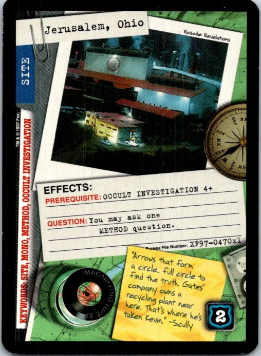 X-Files 101361 CCG Jerusalem, Ohio  - Image 1 of 1