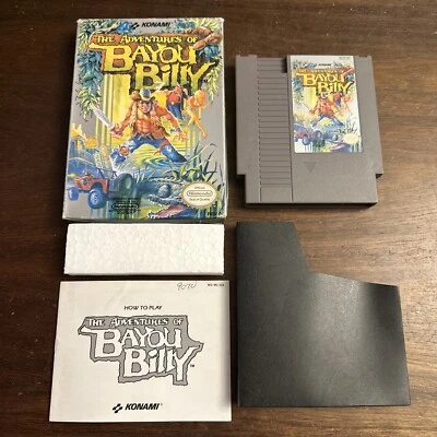 Adventures of Bayou Billy - Nintendo NES - Complete - Tested - Authentic - Image 1 of 4