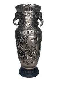 vintage Norleans  Ornate Dragons Chinese Vase Hand Carved - Picture 1 of 11