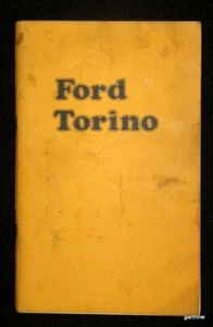 FORD TORINO 1974 CAR OWNER'S MANUAL OPERATOR'S GUIDEBOK - Picture 1 of 1