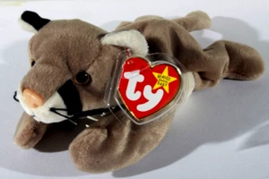 VINTAGE 1998 TY ORIGINAL BEANIE BABY CANYON MOUNTAIN LYON PRISTINE RETIRED MINT! - Picture 1 of 3