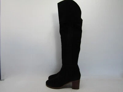 Botas de moda Matisse para mujer talla 10 M negras de gamuza con cremallera 23" eje sobre la rodilla Foto 1 de 4