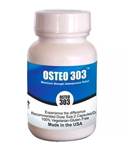 Osteo 303-Arthritis, Osteoporosis Pain Relief (60 cnt) - Picture 1 of 5