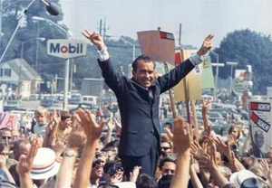 RICHARD NIXON 1968 CAMPAÑA BRILLANTE PÓSTER FOTO IMPRESIÓN PANCARTA paz 9013 - Imagen 1 de 1