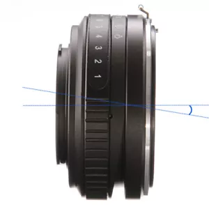 Tilt Adapter For Nikon AI F Lens to Sony E Camera A6300 A6500 NEX-7 A7 A7R - Picture 1 of 9