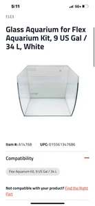 FLUVAL Flex 9 gallon aquariums - Picture 1 of 1
