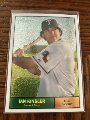 2010 Topps Heritage Chrome /1961 Ian Kinsler #C65 - Image 1 of 2