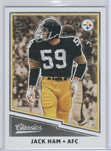 JACK HAM 2017 DONRUSS CLASSICS RED BACK PARALLEL /299 PITTSBURGH STEELERS