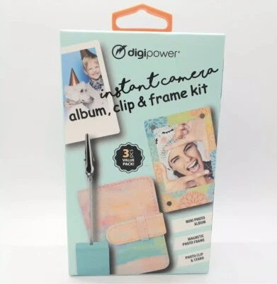 Digipower Instax Instant Camera: Album, Clip & Frame Kit | Daily 🚛💨 - image 1 of 4