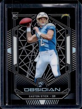 2019 Obsidian Easton Stick Base Rookie Card RC #015/125 Chargers