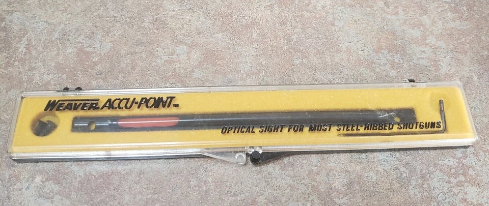 Weaver Accu-Point Optical Sight for Steel Ribbed Shotguns - Image 1 of 1