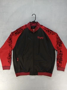 COOGI Vintage Mens Black Red Track Jacket 3XL - Picture 1 of 10