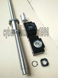 1 pcs DFU1605--2000mm Anti-backlashed Ballscrew&BF12/BK12&6.35*10mm Coupling Kit - Picture 1 of 5