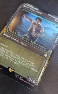 Synth Infiltrator 330 seltene Folie Vitrine Magic the Gathering Karte - Bild 1 von 3