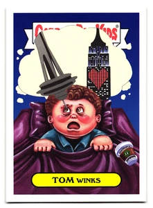 Tom Winks 2019 Garbage Pail Kids Sleepless In Seattle Tom Hanks Parody Sticker - Picture 1 of 2