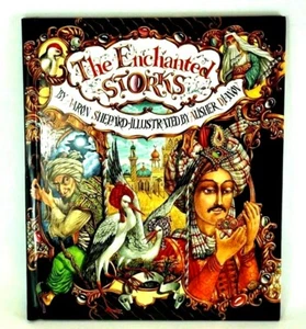 LAS CIGÜEÑAS ENCANTADAS de Aaron Shepard Ilustrado por Alisher Dianov 1995 Libro HC - Imagen 1 de 8