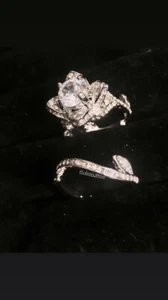 925 Sterling Silver , Anelli , Zirconi - Foto 1 di 4