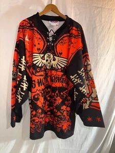 3 Floyds Brewing "Not Normal" Hockey Trikot XL schwarz orange Bier Münster IN - Bild 1 von 5
