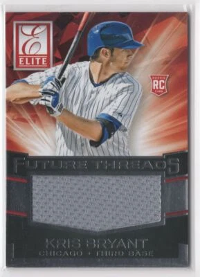 2015 Panini Elite Future Threads- Kris Bryant Chicago Cubs #8 - Image 1 of 2