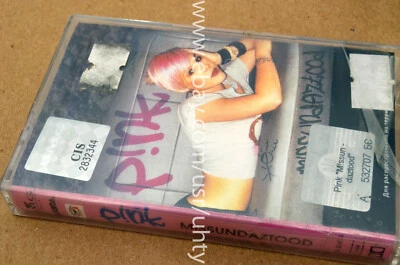 PINK P!NK MISSUNDAZTOOD 2001 RARE UKR ORIGINAL TAPE CASSETTE ROCK VER.#1 - Imagem 1 de 2