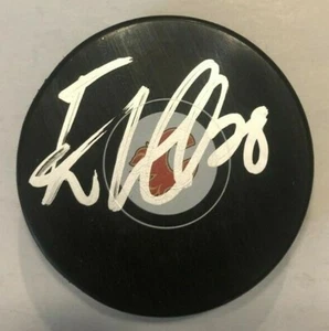 ELIAS LINDHOLM SIGNED CALGARY FLAMES HOCKEY PUCK W/ CASE COA - Picture 1 of 1