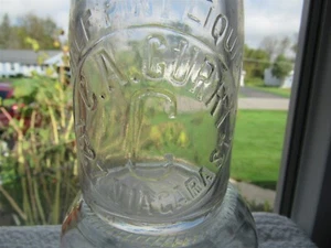 TREHP Milk Bottle CA Curry Dairy 1627 Niagara St Niagara Falls NY NIAGARA CO '35 - Picture 1 of 2
