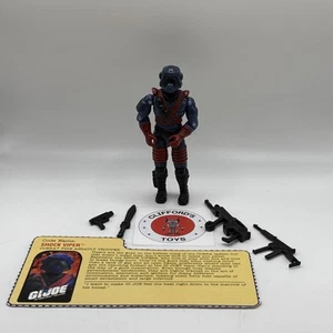 G.I. Joe Shock Viper (V1) 2002 Action Figure 100% Complete Hasbro ARAH - Picture 1 of 3