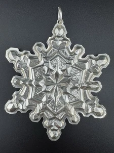 Vintage 1971 Gorham Sterlingsilber Schneeflocke Weihnachtsschmuck - Bild 1 von 2