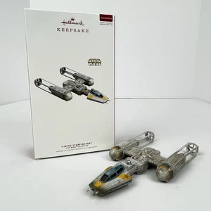 Hallmark 2019 Keepsake Storytellers Star Wars Y-Wing Starfighter Tested/Works - Picture 1 of 24