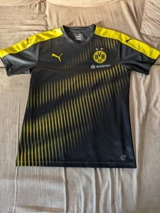 BVB Borussia Dortmund Trainingsshirt Gr L Puma sehr guter Zustand - Bild 1 von 5