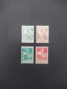 Belgium - 1911 - Caritas - overprint 1911- very fine used (and one MLH) stamps - Picture 1 of 2