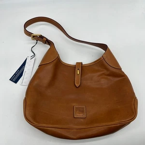 Dooney & Bourke Borse Fiorentina Pelle Mezzaluna Hobo Marrone Castagno  - Foto 1 di 17