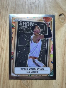 2025 Topps Chrome Victor Wembanyama Show & Tell #ST-9 San Antonio Spurs Insert - Bild 1 von 2